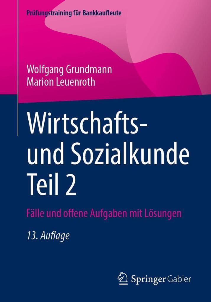 Wirtschafts- und Sozialkunde Teil 2