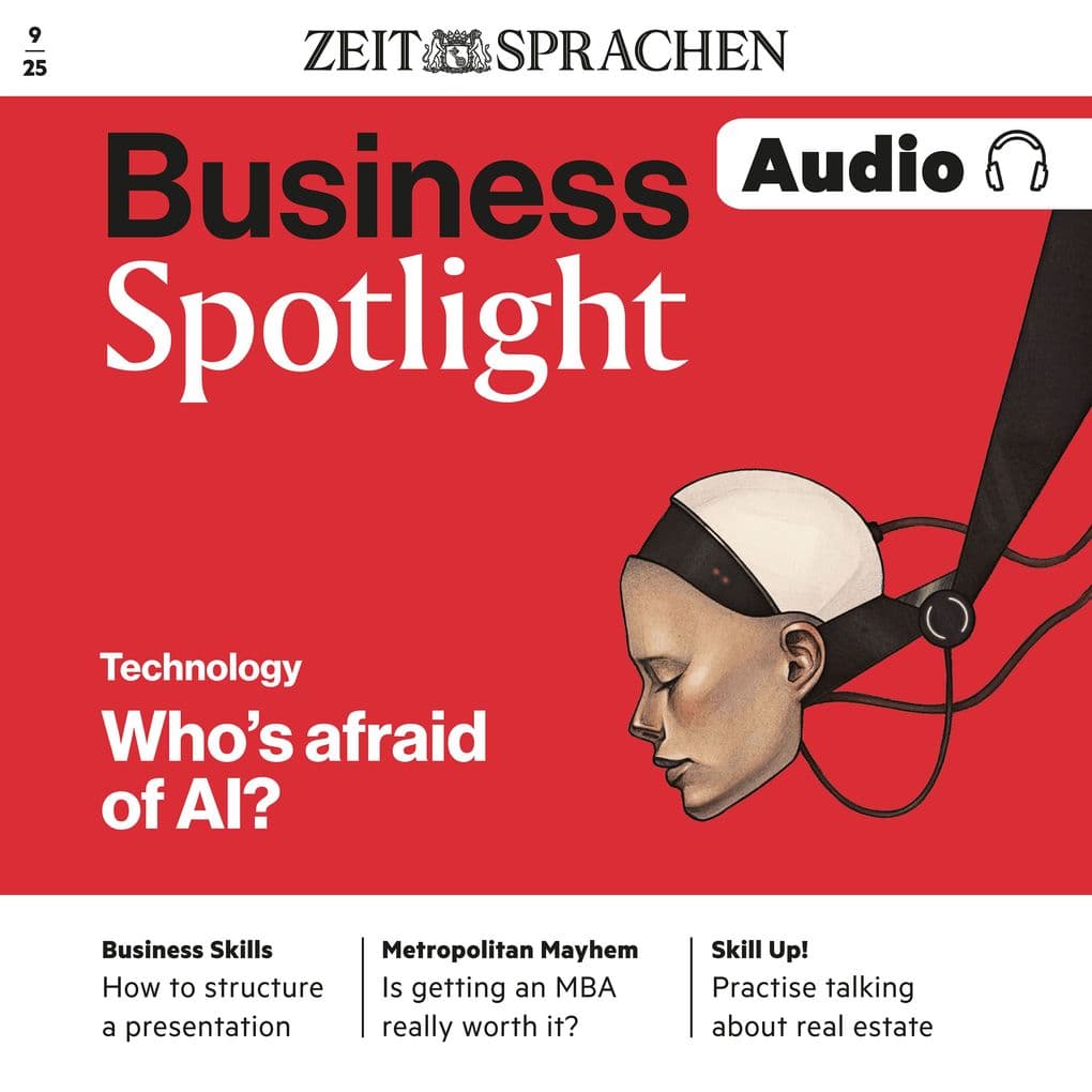 Business Englisch lernen Audio Technology: Who's afraid of AI?