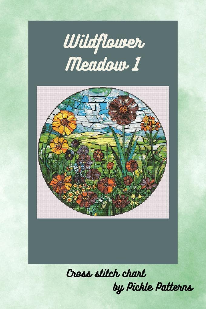 Wildflower Meadow 1 (Stained Glass Plants, #5)