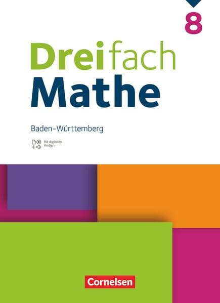 Dreifach Mathe 8. Schuljahr - Baden-Württemberg - Schulbuch