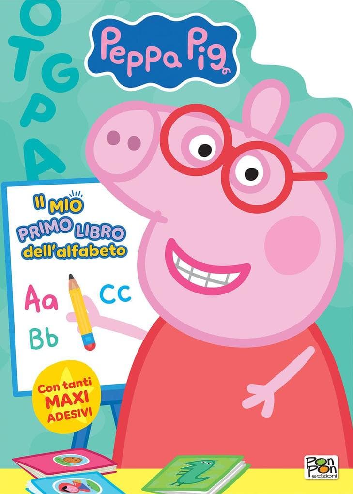 Il mio primo libro dell'alfabeto. Peppa Pig. Con adesivi