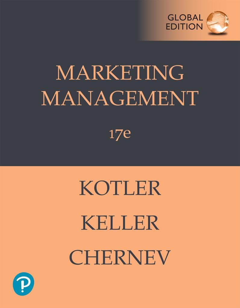 Marketing Management, Global Edition
