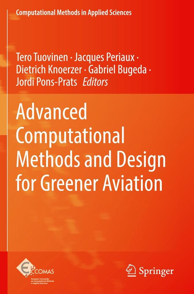 Advanced Computational Methods and Design for Greener Aviation