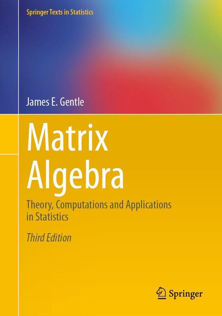 Matrix Algebra
