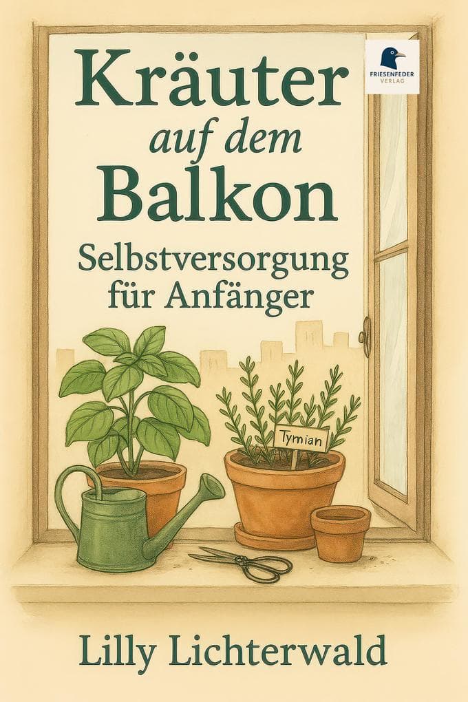 Kräuter auf dem Balkon