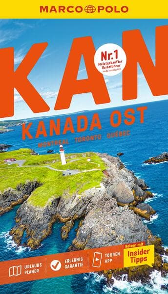 MARCO POLO Reiseführer Kanada Ost, Montreal, Toronto, Québec