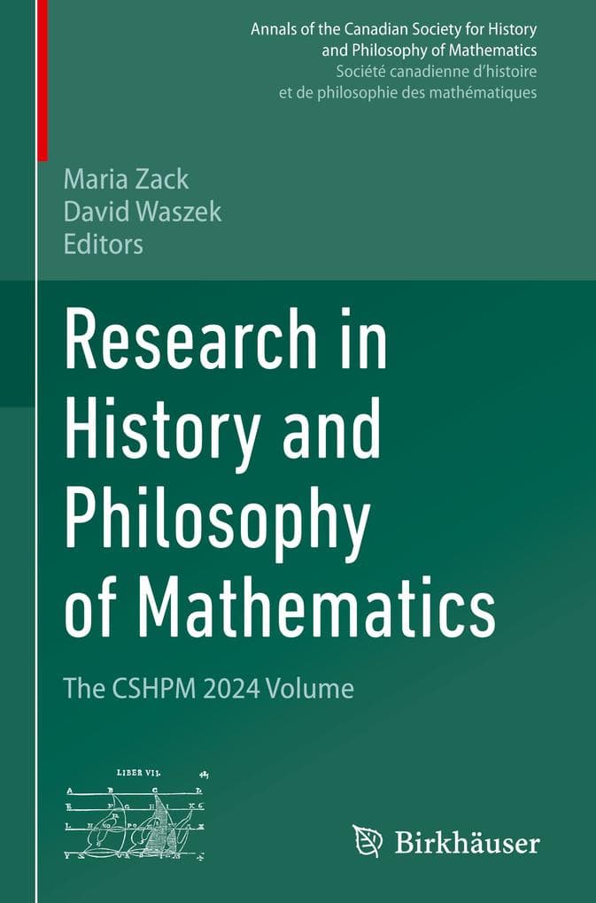 Research in History and Philosophy of Mathematics