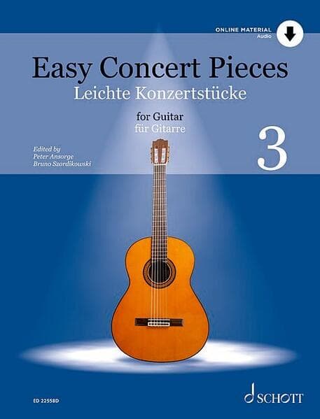 Leichte Konzertstücke Band 3. Gitarre