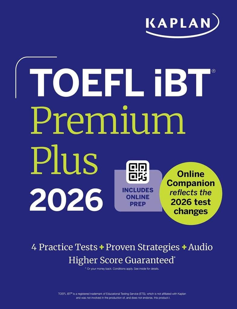 TOEFL iBT Premium Plus 2026