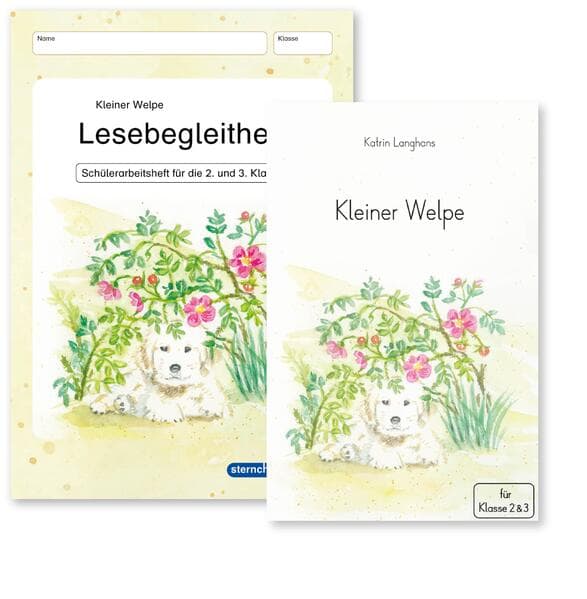Kleiner Welpe - Klassenlektüre und Lesebegleitheft im Set