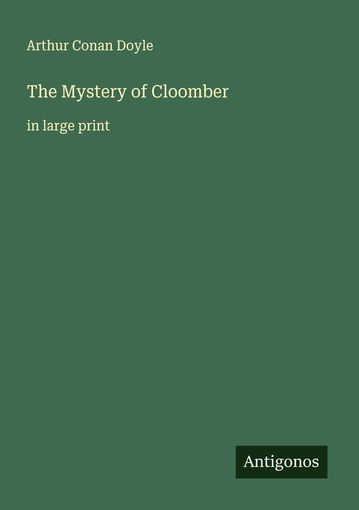 The Mystery of Cloomber