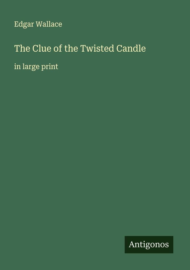 The Clue of the Twisted Candle