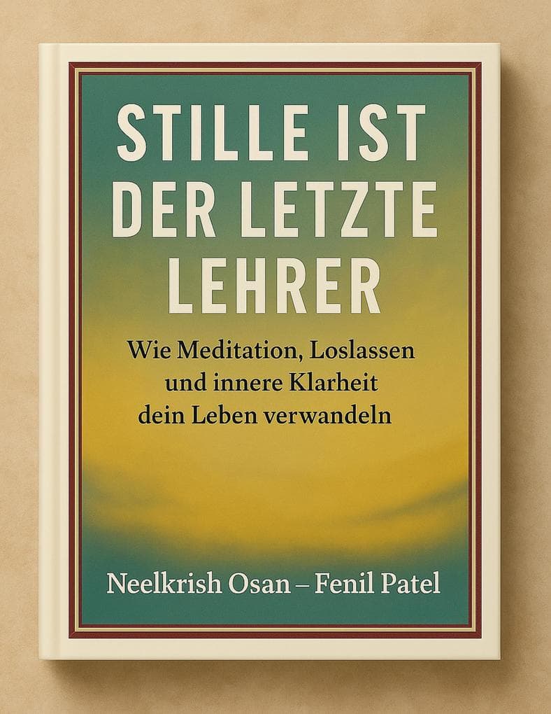Stille ist der letzte Lehrer