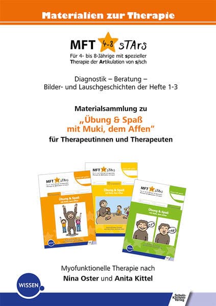 MFT 4-8 sTArs - Materialsammlung zu "Übung & Spaß mit Muki, dem Affen" für Therapeutinnen und Therapeuten