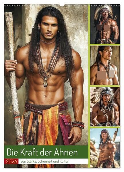 Die Kraft der Ahnen (Wandkalender 2026 DIN A2 hoch), CALVENDO Monatskalender