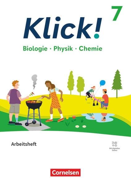 Klick! - Fächerübergreifendes Lehrwerk für Lernende mit Förderbedarf - Biologie, Physik, Chemie - ab 2024 - 7. Schuljahr