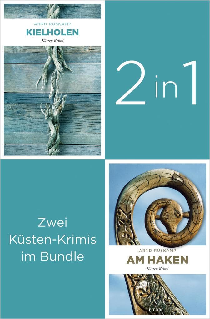 Start der Küsten-Krimi Reihe um Marie Geisler: »Kielholen« und »Am Haken« (2in1-Bundle)