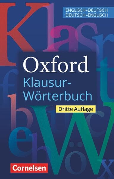 Oxford Klausur-Wörterbuch - Ausgabe 2025 - B1-C1
