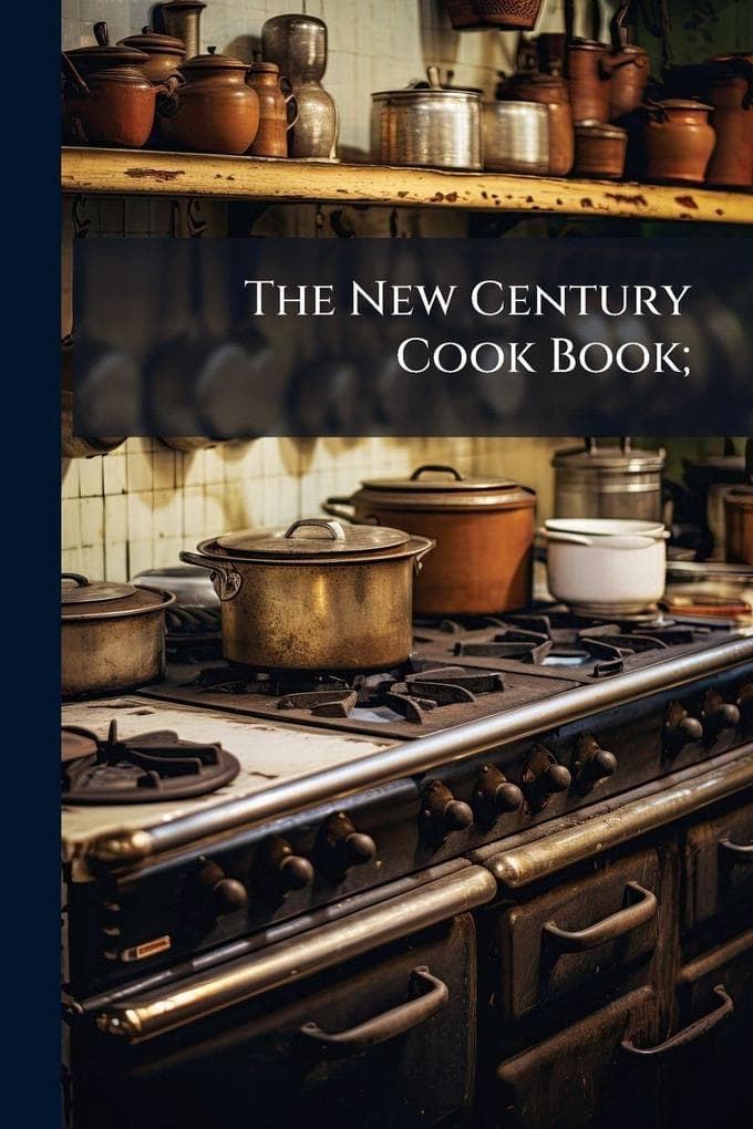 The New Century Cook Book;
