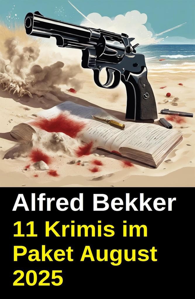 11 Krimis im Paket August 2025