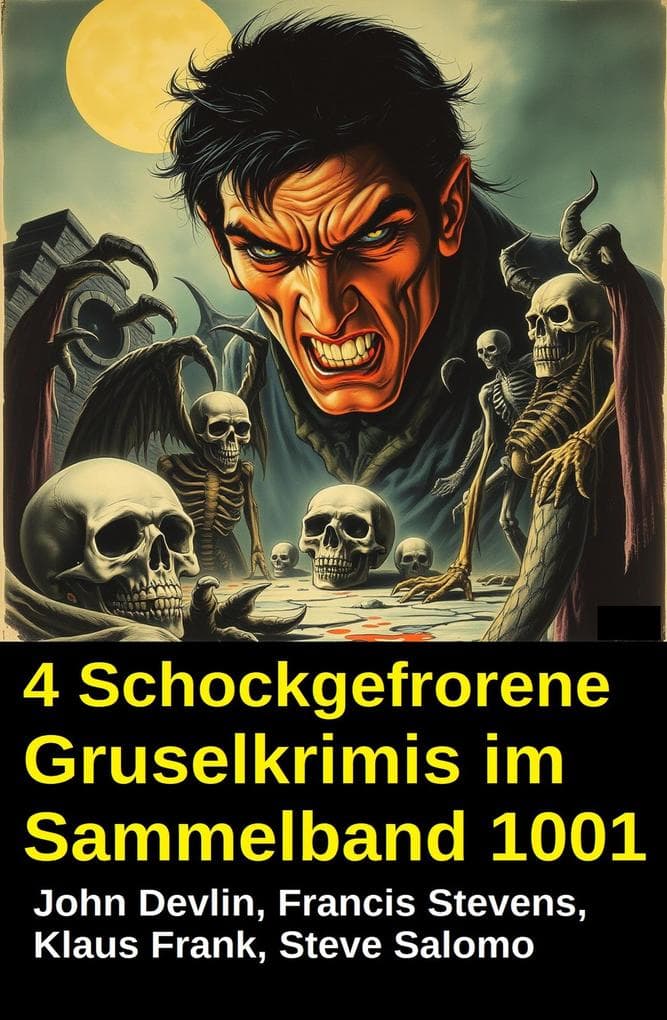 4 Schockgefrorene Gruselkrimis im Sammelband 1001