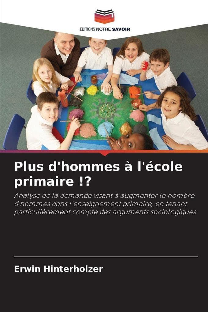 Plus d'hommes à l'école primaire !?
