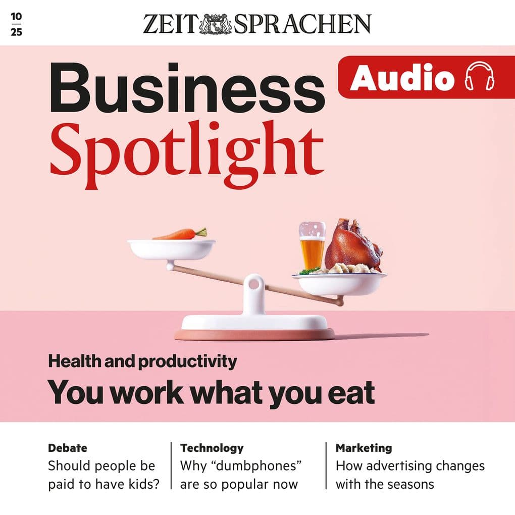 Business Englisch lernen Audio Health and productivity