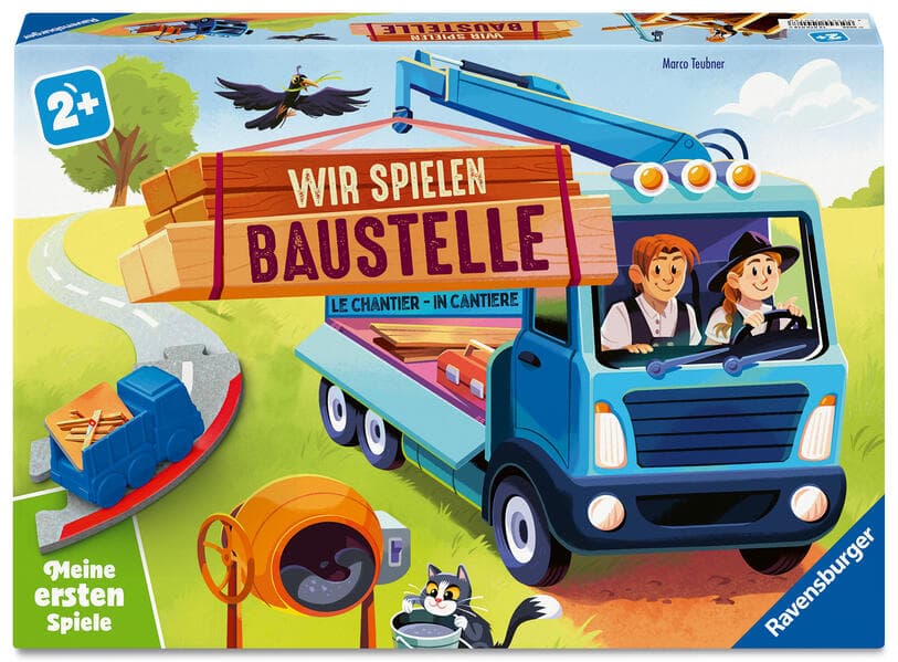 Wir spielen Baustelle - Kinderspiel ab 2 Jahre