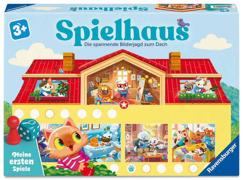 Spielhaus - Kinderspiel ab 3 Jahre