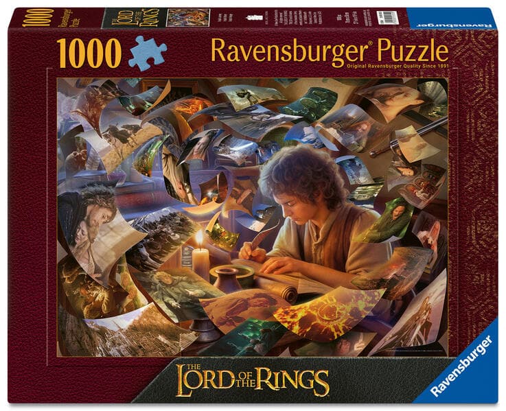 Erwachsenenpuzzle 1000 Teile - Frodo's Reise