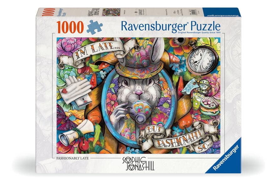 Erwachsenenpuzzle 1000 Teile - Nostalgie Nager