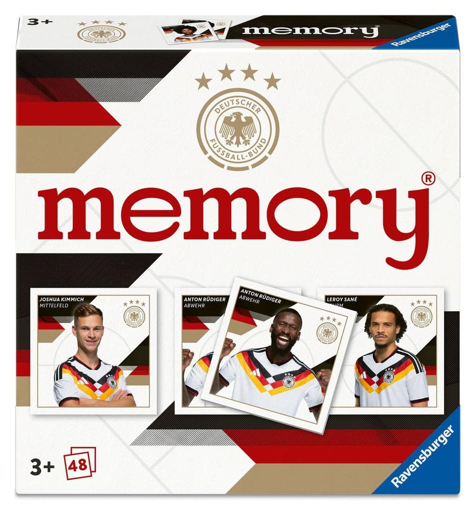 mini memory® DFB Nationalmannschaft Fußball-WM 2026 - Kinderspiel ab 3 Jahre