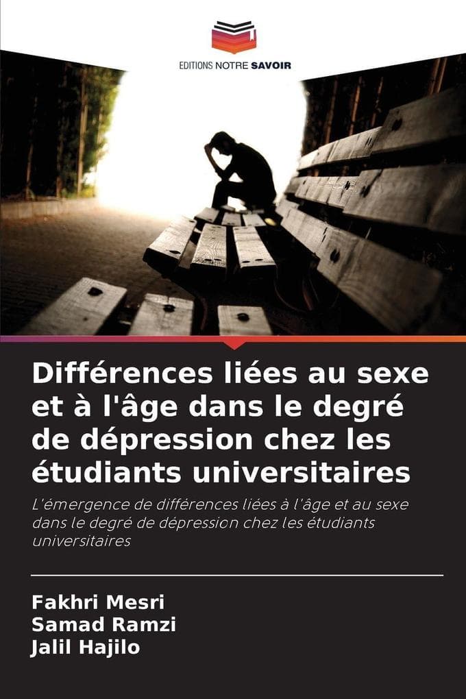 Différences liées au sexe et à l'âge dans le degré de dépression chez les étudiants universitaires