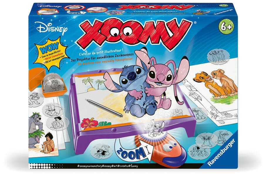 Xoomy Maxi A4-Tisch Stitch & Disney Classics