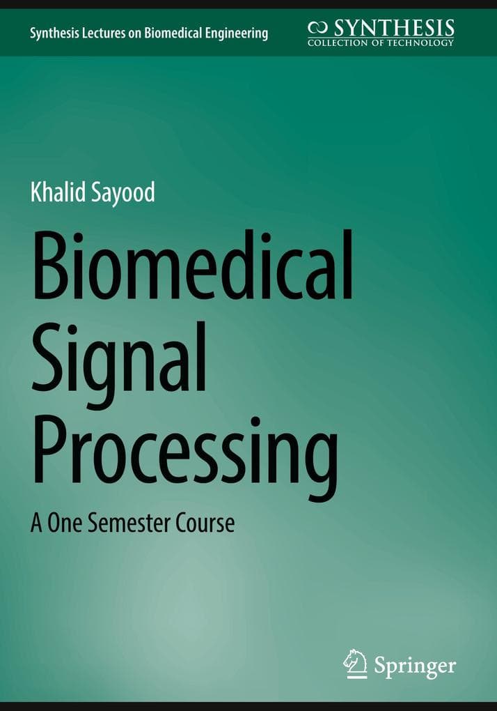 Biomedical Signal Processing