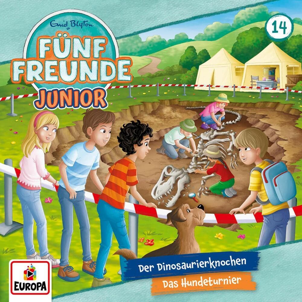 Fünf Freunde Junior 14: Der Dinosaurierknochen / Das Hundeturnier