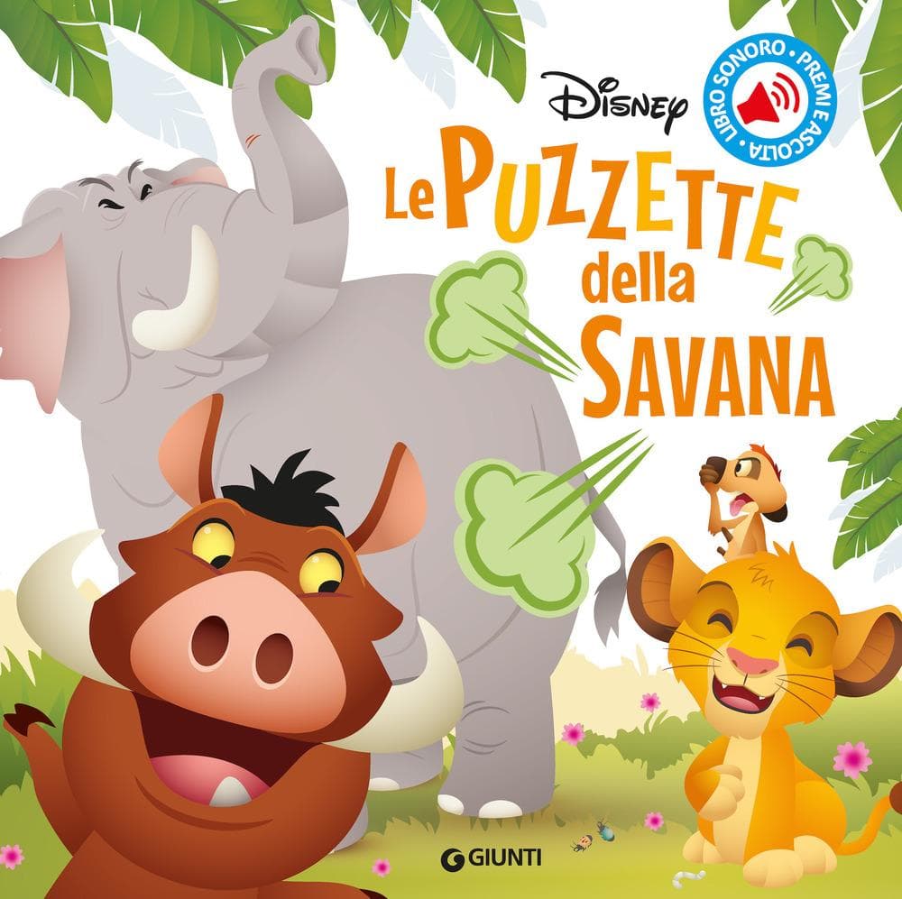 Le puzzette della savana. Libro sonoro premi e ascolta