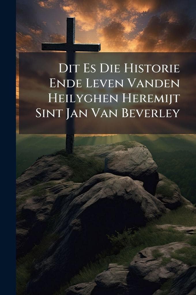 Dit Es Die Historie Ende Leven Vanden Heilyghen Heremijt Sint Jan Van Beverley