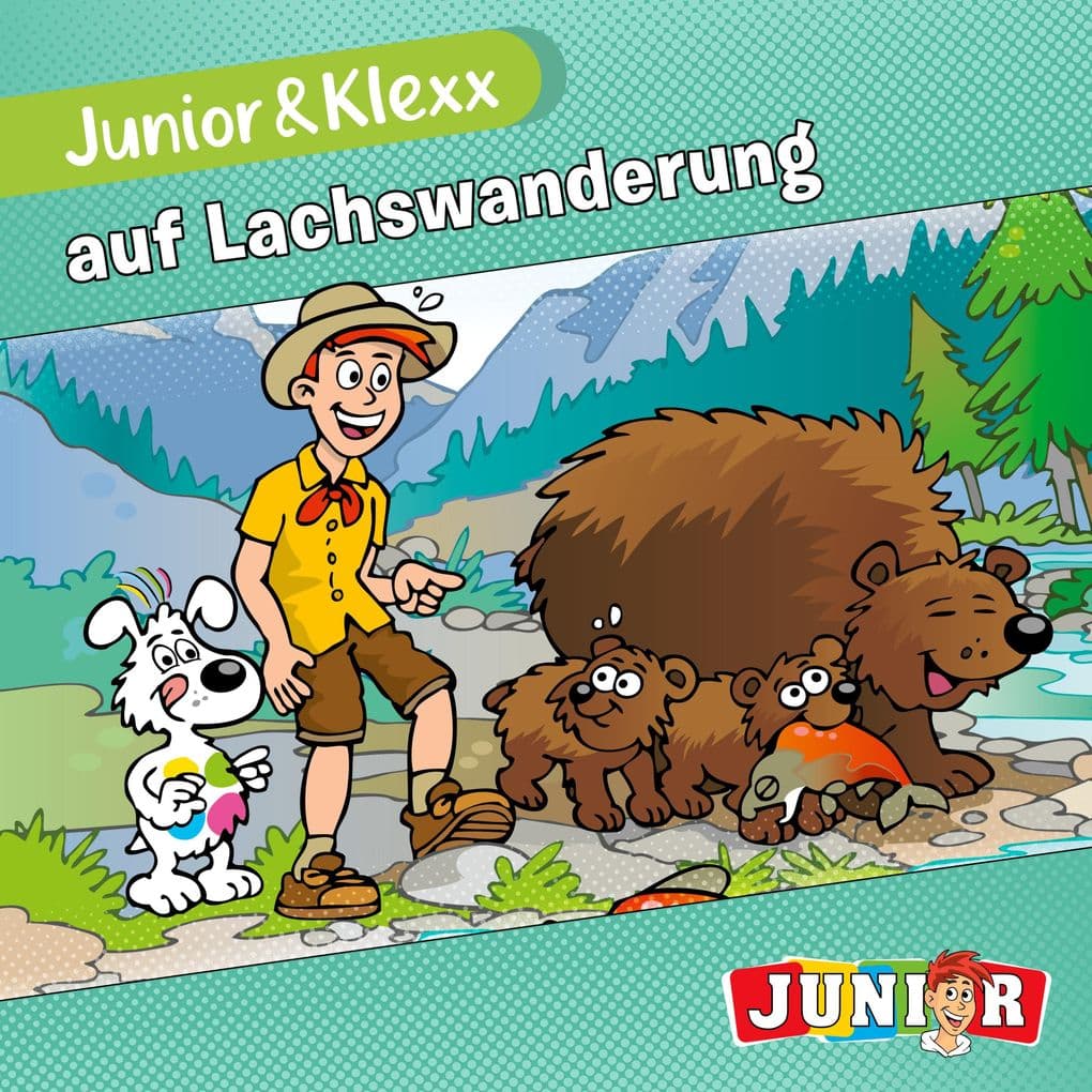 Junior & Klexx auf Lachswanderung