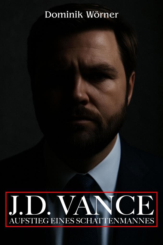 J.D. Vance Aufstieg eines Schattenmannes (Kritische Porträts, #2)