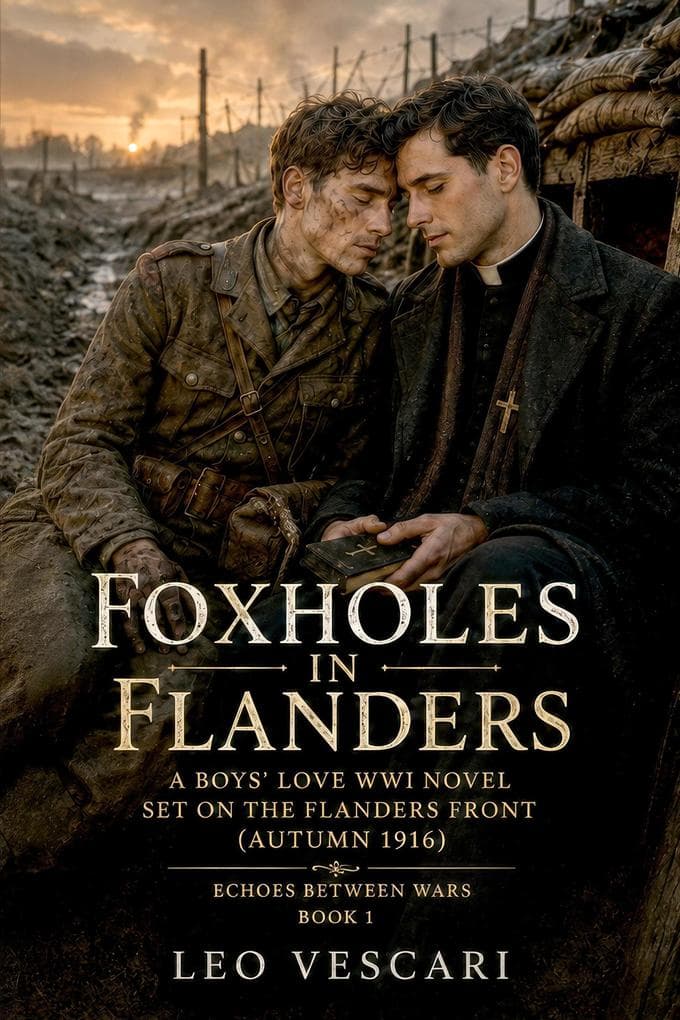 Foxholes in Flanders - A Boys' Love WWI Novel set on the Flanders Front (Autumn 1916)