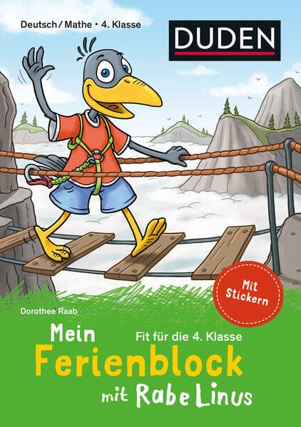 Mein Ferienblock mit Rabe Linus - Fit für die 4. Klasse