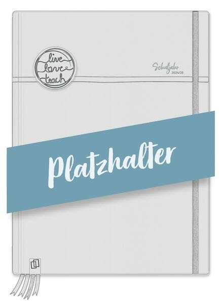 Mein Lehrerplaner A4+ - Hardcover - Lehrerkalender für das Schuljahr 2026/2027 - Zitronentanz