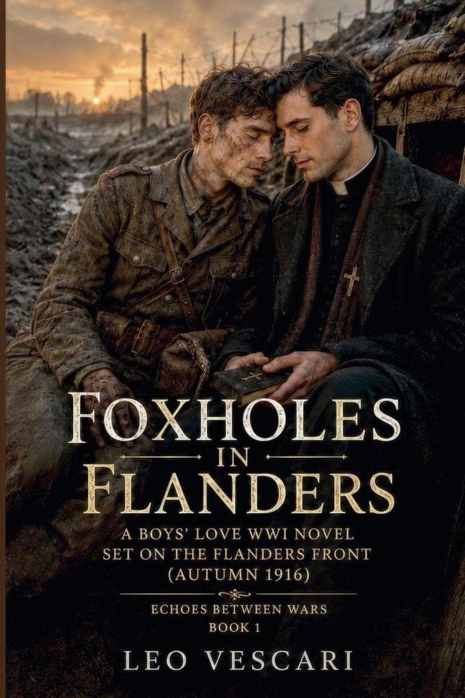 Foxholes in Flanders - A Boys' Love WWI Novel set on the Flanders Front (Autumn 1916)