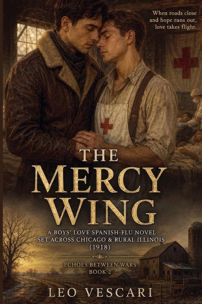 The Mercy Wing - A Boys' Love Spanish-Flu Novel set across Chicago & Rural Illinois (1918)