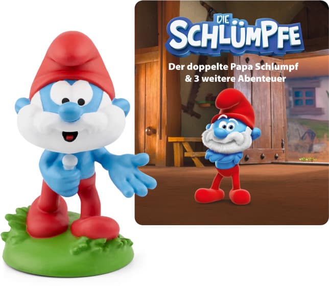 Tonies - Die Schlümpfe: Der doppelte Papa Schlumpf & 3 weitere schlumpfige Abenteuer