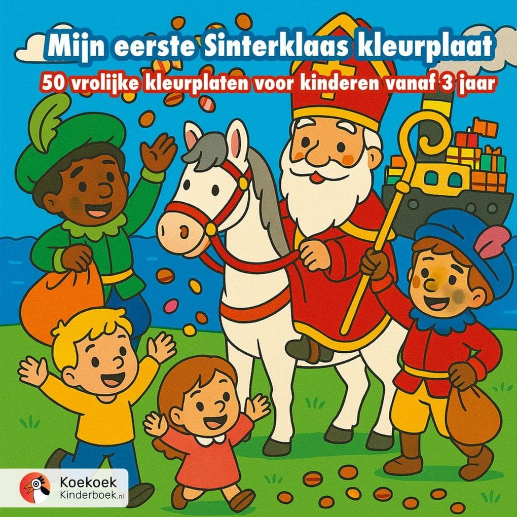 Mijn eerste Sinterklaas kleurplaat