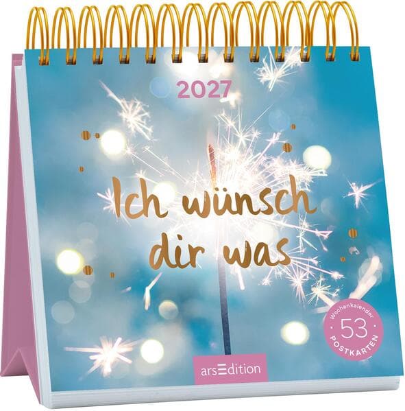 Postkartenkalender Ich wünsch dir was 2027