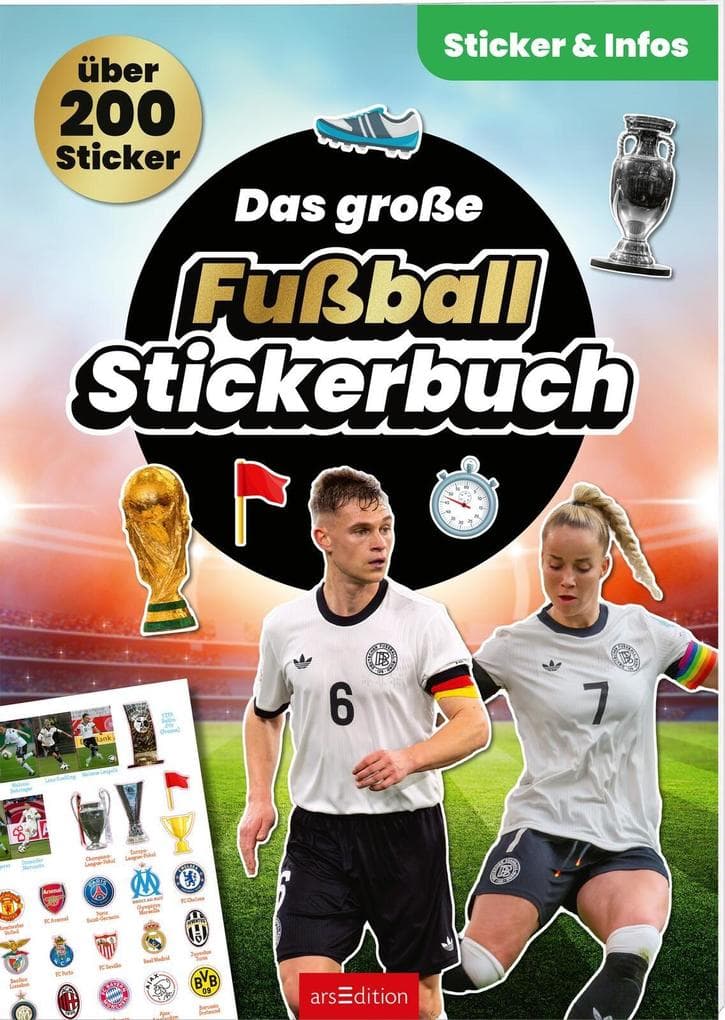 Das große Fußball-Stickerbuch