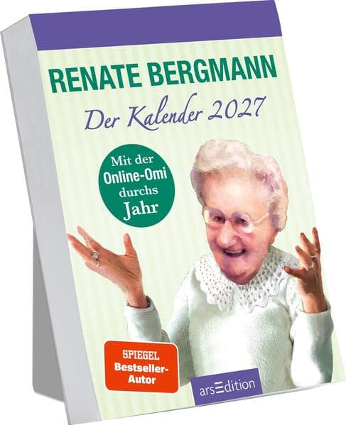 Abreißkalender Renate Bergmann - Der Kalender 2027